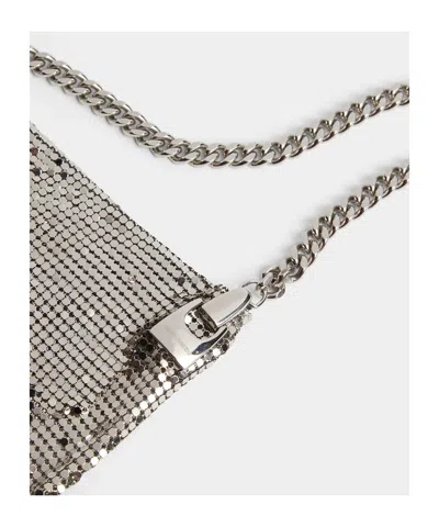 Dsquared2 Evening Strass Shoulder Bag In Silver