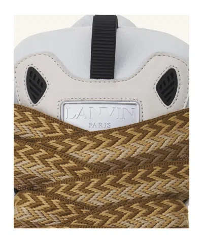 Lanvin Sneaker "curb" In White