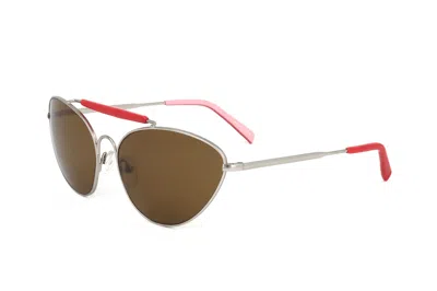 Dries Van Noten Full Frame Sunglasses In Brown