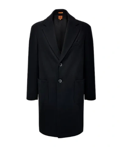 Barena Venezia Buttoned Wool Coat In Black