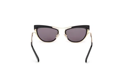 Max Mara Full Frame Sunglasses In Black