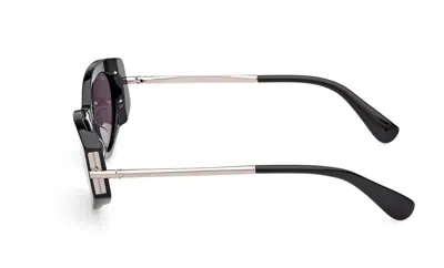 Max Mara Full Frame Sunglasses In Black