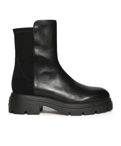 Stuart Weitzman 5050 Hudson Lite Bootie In Black