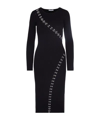 Patrizia Pepe Women's Dress Black In Black