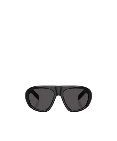 Prada Navigator-frame Sunglasses In Black