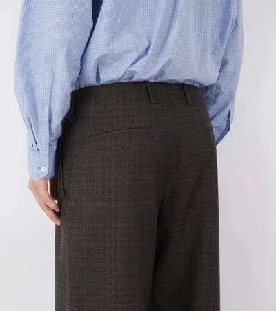 Our Legacy Belt Loop Casual Pants In Brown