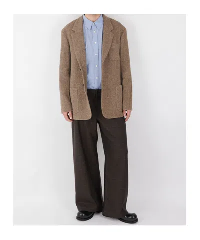 Our Legacy Belt Loop Casual Pants In Brown