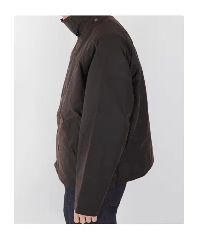 Barbour Long-sleeved Casual Jacket In Brown