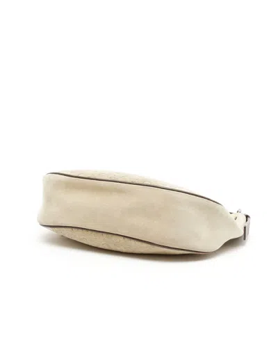 Celine Céline C Macadam Shoulder Bag In Brown