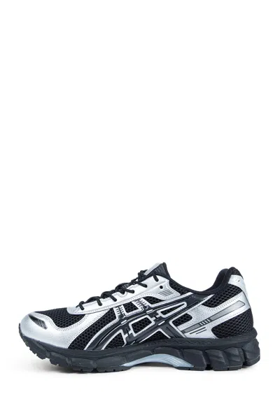 Asics Mens Gel Kayano 12 Woven Trainers Black Graphite Grey In Silver
