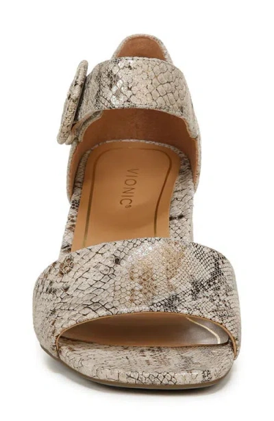 Vionic Chardonnay Ankle Strap Sandal In Neutral