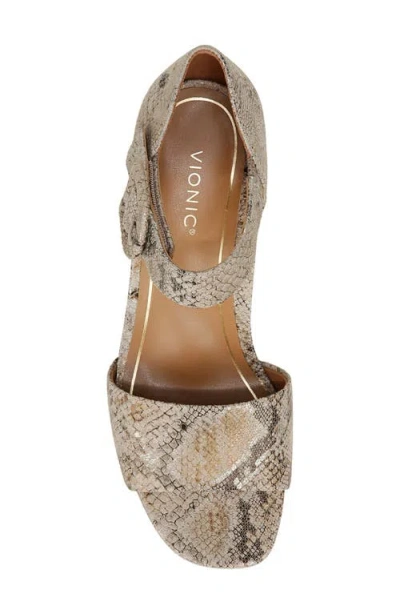 Vionic Chardonnay Ankle Strap Sandal In Neutral
