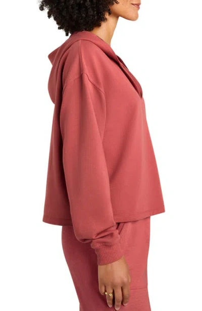 Splendid Supersoft Hoodie In Red