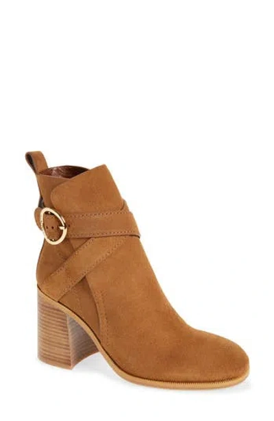 See By Chloé Zelda Block Heel Boot In Brown
