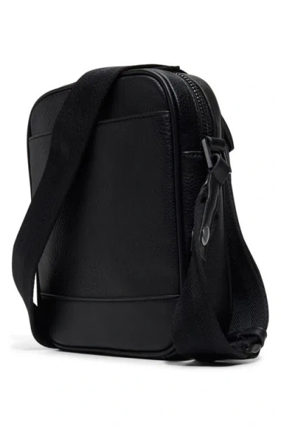 Ted Baker Fairford Top Zipper Crossbody In Black