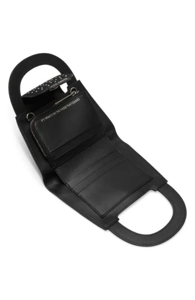 Ted Baker London Alicent Crystal Top Handle Bag In Black