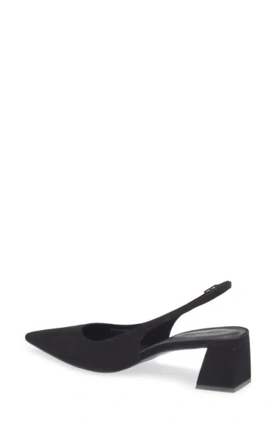 Steve Madden Robyn Pointed Toe Slingback Pump In Black