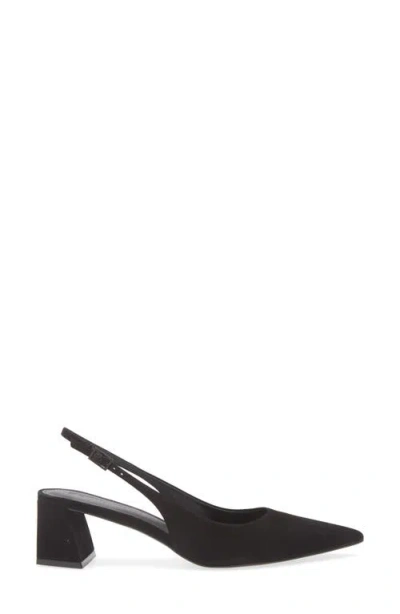Steve Madden Robyn Pointed Toe Slingback Pump In Black