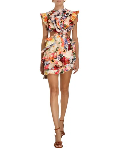 Dino Tabucci Mini Dress In Multi