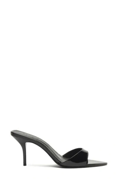 Schutz Elodie Pointed Toe Sandal In Black