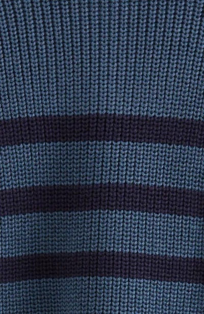 Nordstrom Stripe Quarter Zip Sweater & Joggers Set In Multi