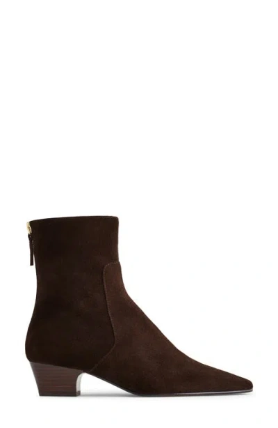 Madewell The Lexie Ankle Bootie In Brown