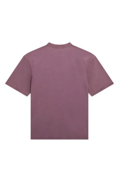 Guess Originals Globe Graphic T-shirt In Purple