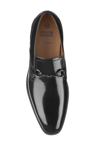 Johnston & Murphy Richland Bit Loafer In Black