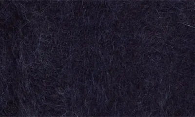 Séfr Textured Alpaca Yarn Long Sleeve Cardigan In Blue