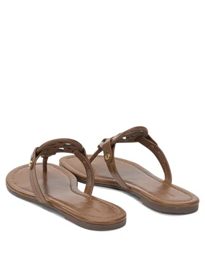 Tory Burch Sandals In Brown