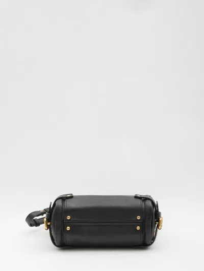 Chloé Black Leather Small Paddington Shoulder Bag