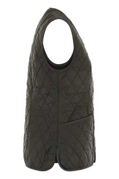 Barbour Betty Lined Waistcoat In Green