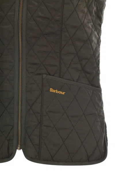 Barbour Betty Lined Waistcoat In Green