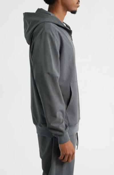Santo Studio Tempo Tech Zip Jacket In Gray