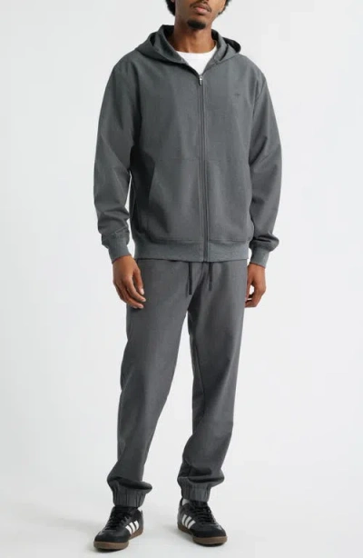 Santo Studio Tempo Tech Zip Jacket In Gray