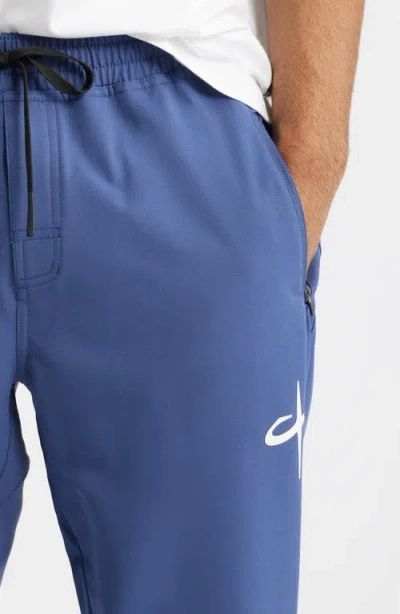 Santo Studio Tempo Forever Tech Pants In Blue