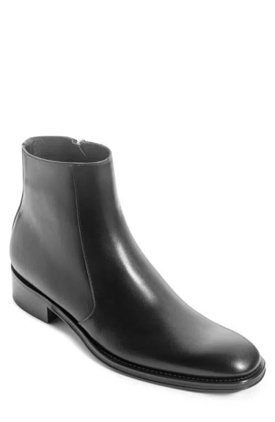 To Boot New York Gilmour Zip-up Boot In Black