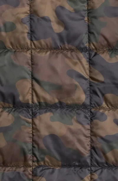 Taion Packable Down Coach Jacket In Animal Print