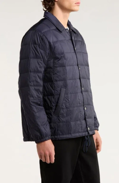 Taion Packable Down Coach Jacket In Animal Print