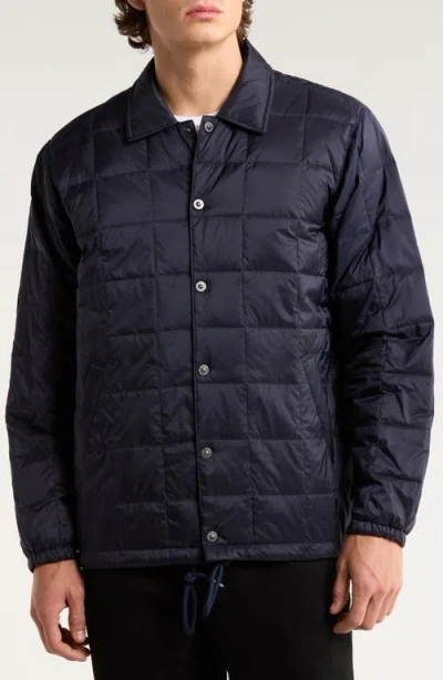 Taion Packable Down Coach Jacket In Animal Print