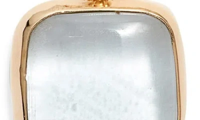 Soko Umbo Square Charm In Gold