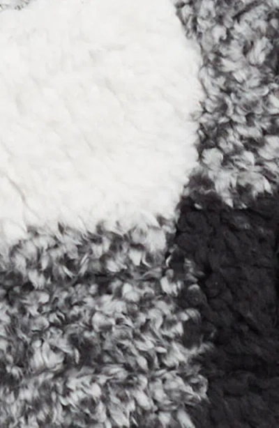 Splendid Check Fleece Jacket In Multi