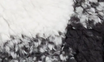 Splendid Check Fleece Jacket In Multi