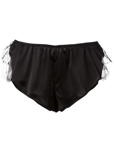 Shop Gilda & Pearl 'gilda Tap' Panties In Black