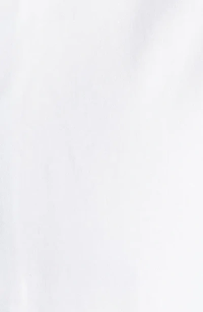 Emanuel Berg Modern Fit Flannel Dress Shirt In White