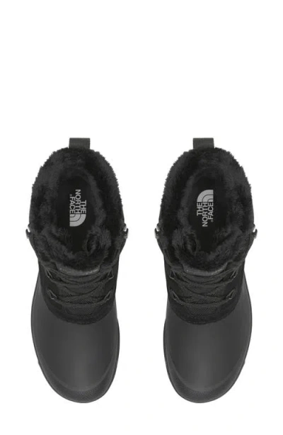 The North Face Shellista V Waterproof Insulated Short Boot In Black
