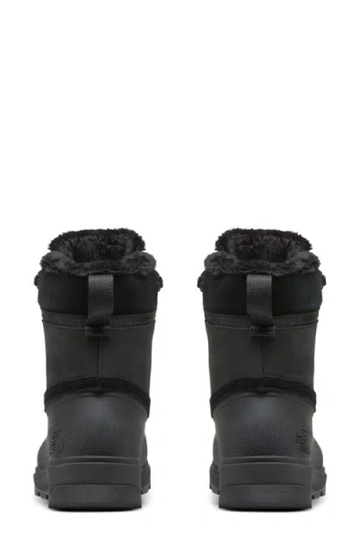 The North Face Shellista V Waterproof Insulated Short Boot In Black