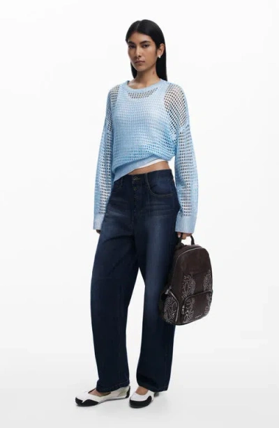 Desigual Studded Mini Backpack In Brown