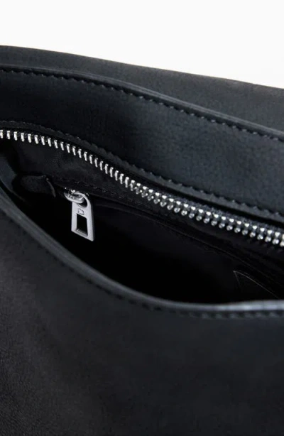 Desigual Studded Faux Leather Crossbody Bag In Neutral