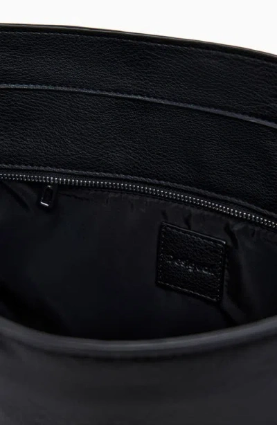 Desigual Faux Leather Shoulder Bag In Purple